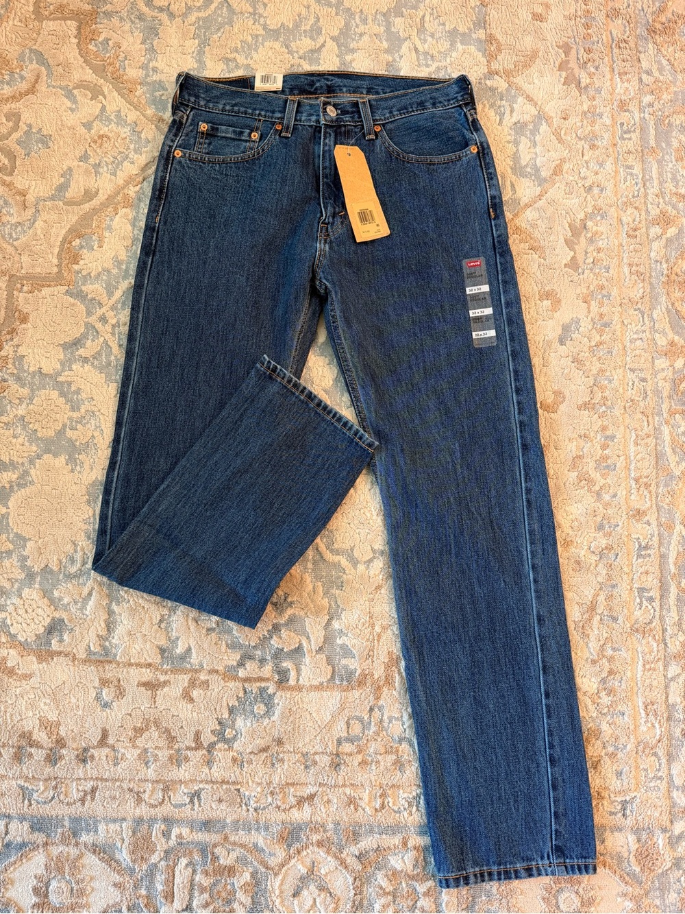 Levi's 505s Men's Dark Blue Straight Leg Jeans